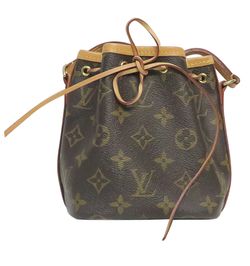 【Louis Vuitton】LV nano noe★ルイヴィトン【ランク:S】 Nano Noé Bicolor Monogram Empreinte Leather - Wallets and